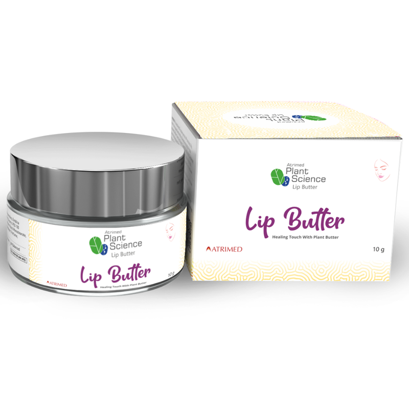 Atrimed Plant Science Lip Butter | For Soft, Supple & Healthy Lips | 10g