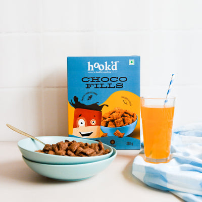 Hook’d Food Chocofills Healthy Multigrain Chocolate Cereal 200g