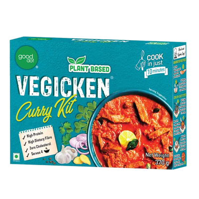 Good Dot Vegicken Curry Kit, 370gm