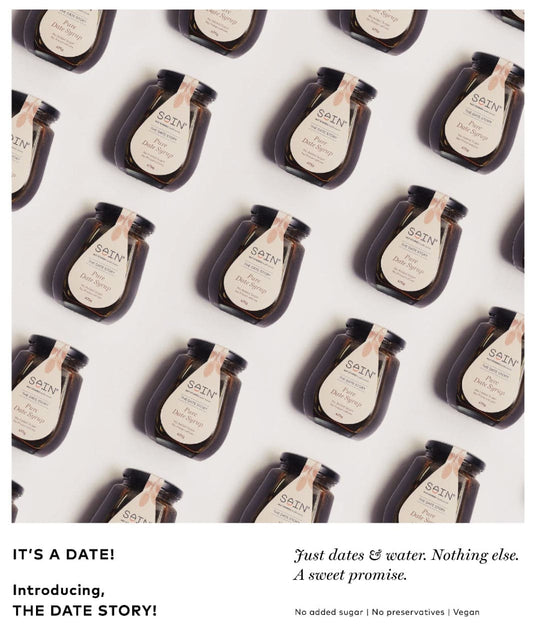 SAIN Pure Date Syrup - the DATE story (250g)