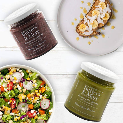 Butters & More Keto Espresso Almond Butter with South Indian Coffee & Natural Stevia Extract (200g) - plant based Dukan